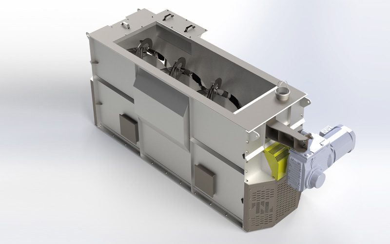 mezclador horizontal