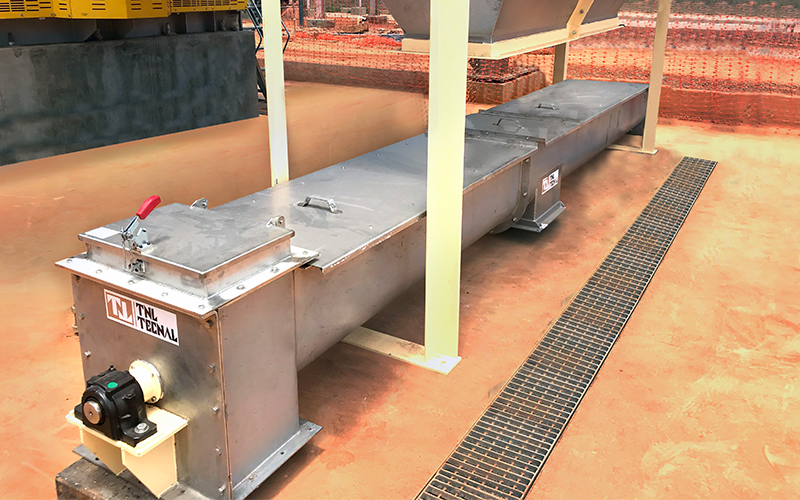 tecnal transportador tornillo